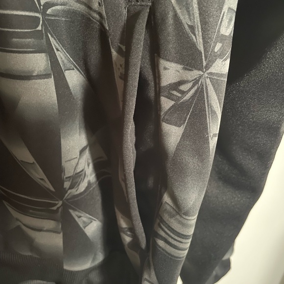 adidas Ajax Amsterdam Black Long Sleeve Track Jacket Soccer Size Large IP6300 - Picture 4 of 9